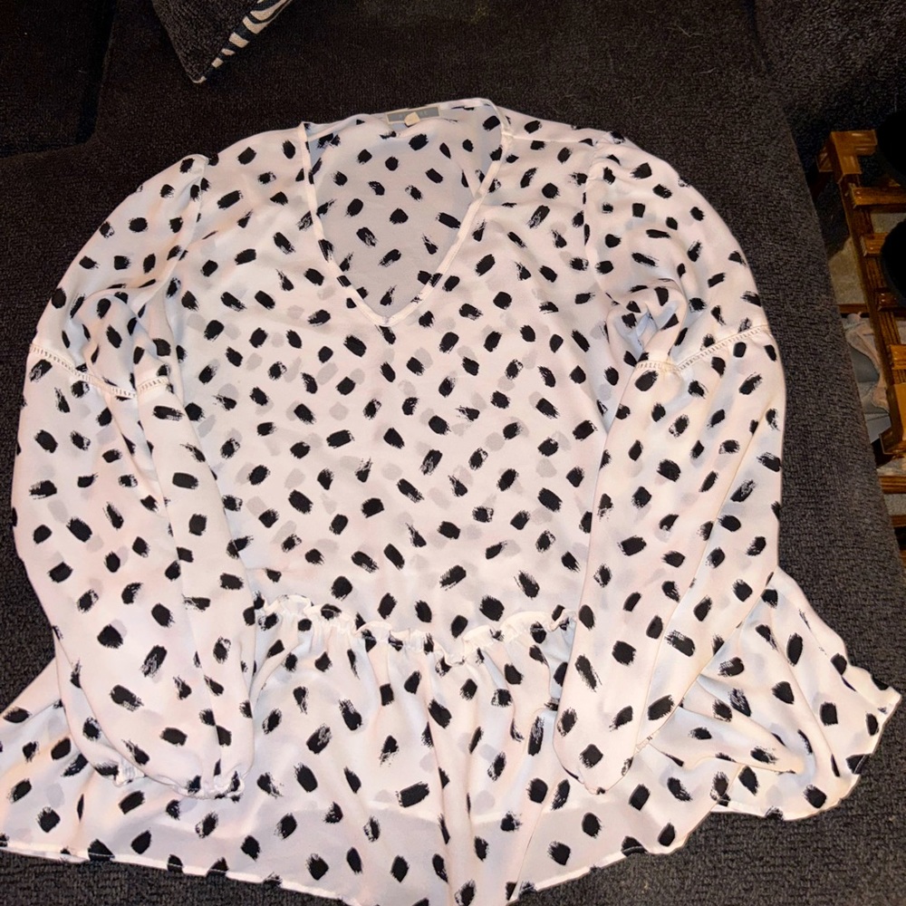 XS Cute Going out Top black & white